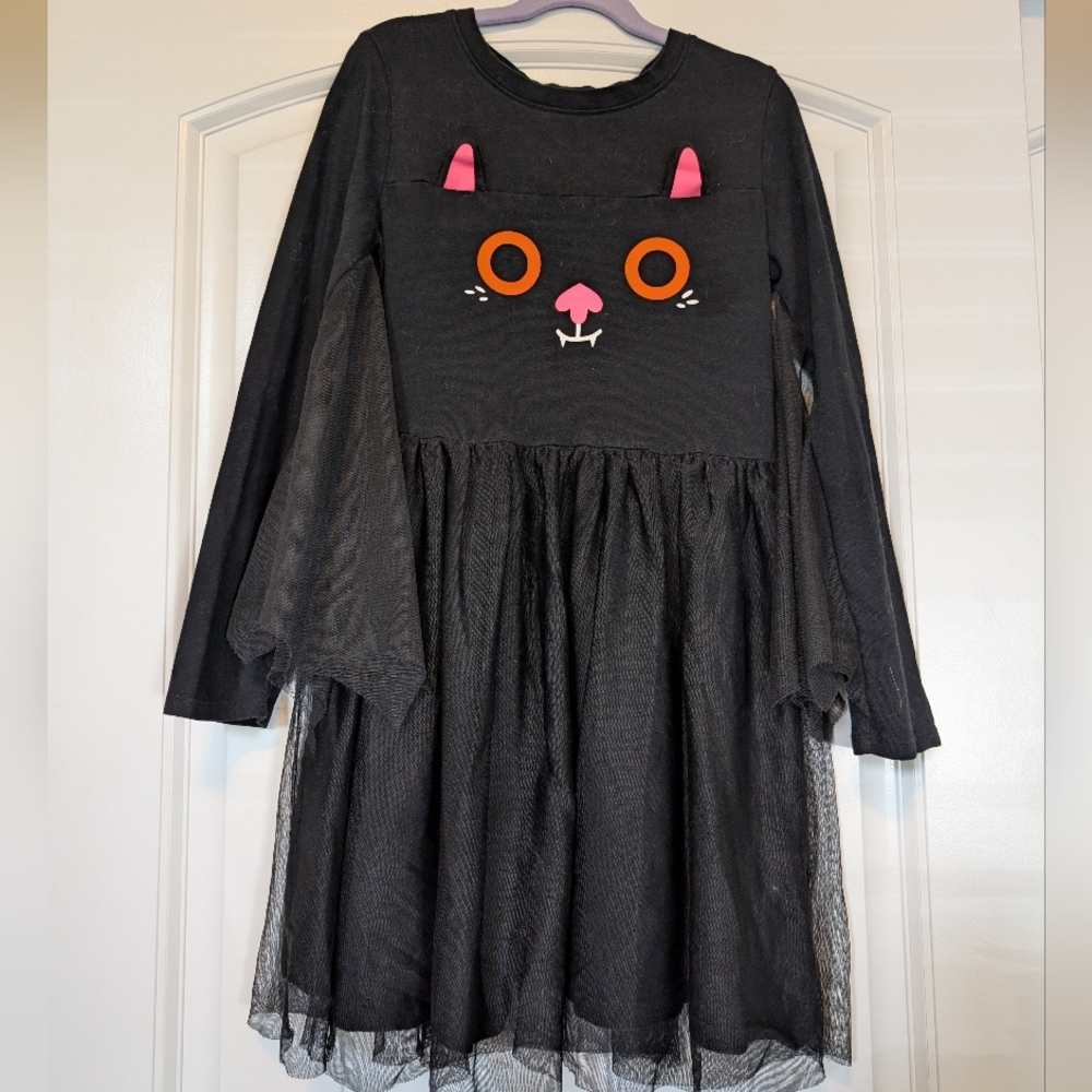 B01 🔥 5 For $35 🔥 Cat & Jack Pink, Orange & Black Bat Dress